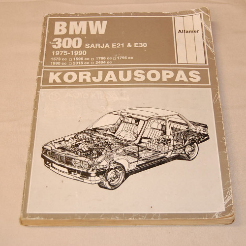 Korjausopas BMW 300 sarja E21 & E30 1975-1990